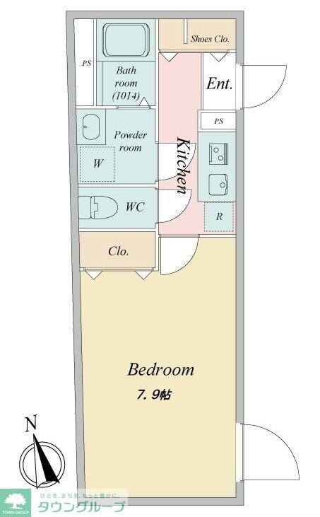 LiveFlat国分寺の物件間取画像