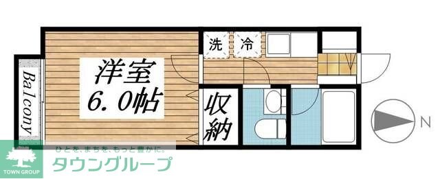 赤堤エスタシオンの物件間取画像