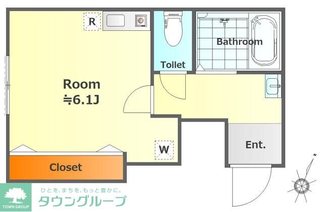 アイコート経堂の物件間取画像