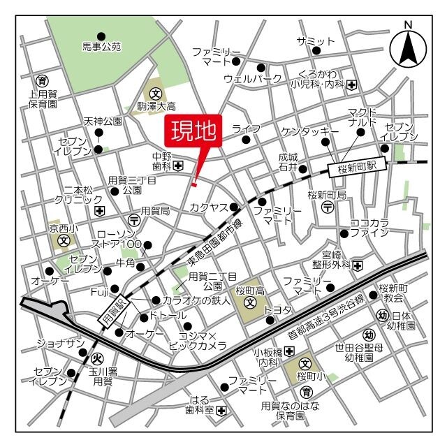 CARITAS用賀の物件内観写真