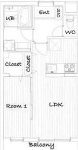 La via belle成城(ラヴィヴェールセイジョウ)の物件間取画像