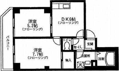 フルーヴの物件間取画像