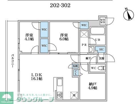 S-RESIDENCE富士見ヶ丘affordの物件間取画像