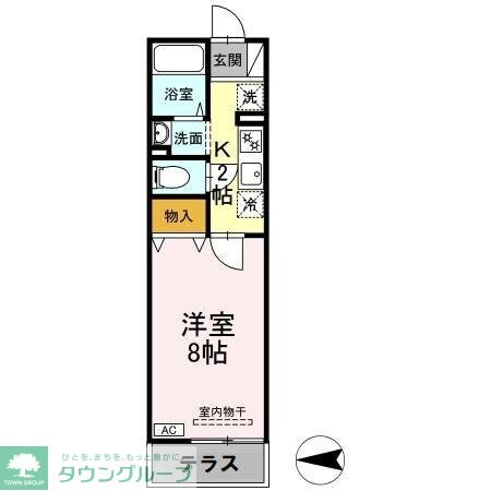 桜プレイスの物件間取画像