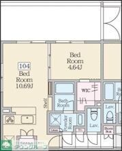 ReveResidence三軒茶屋の物件間取画像