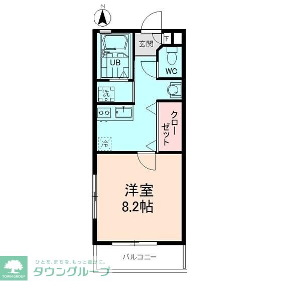 エスポワールMの物件間取画像