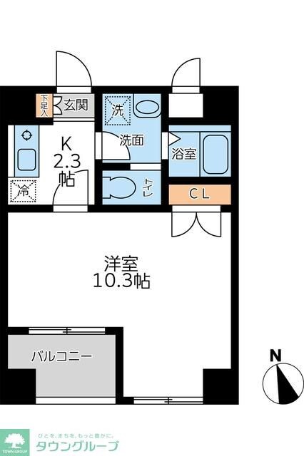 ラクラス杉並方南町の物件間取画像