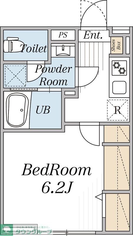 エクレール芦花公園の物件間取画像