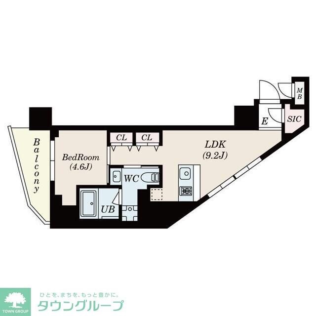 S-RESIDENCE駒沢大学駅前の物件間取画像