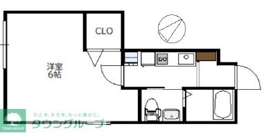 ミハス経堂の物件間取画像