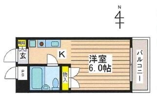 メイプル コートの物件間取画像