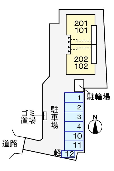 ラ ポルテ ルージュIVの物件内観写真