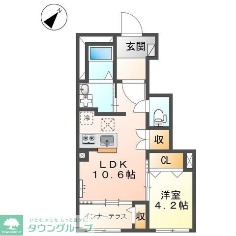 キャメロット八王子の物件間取画像