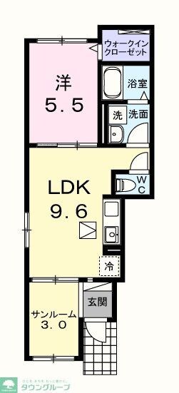 ベルデの物件間取画像