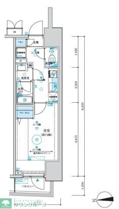 MAXIV八王子TREの物件間取画像