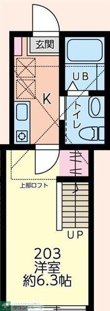 プルミエール多摩大塚の物件間取画像