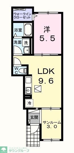 桔梗の物件間取画像