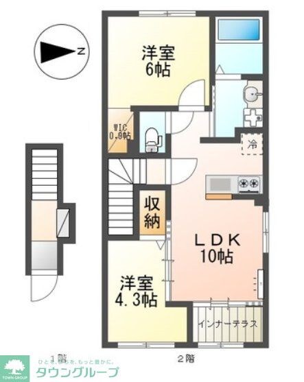 セラヴィの物件間取画像