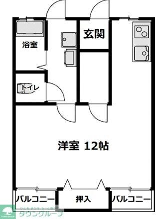 パレットビルの物件間取画像