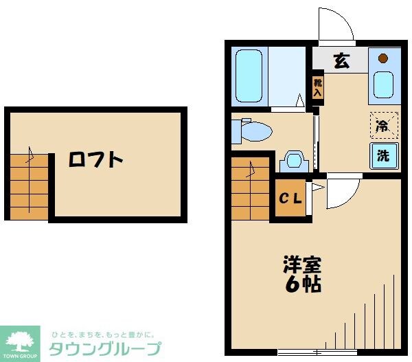 ライブリー元橋本の物件間取画像