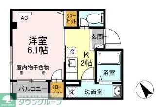 中澤ビルの物件間取画像