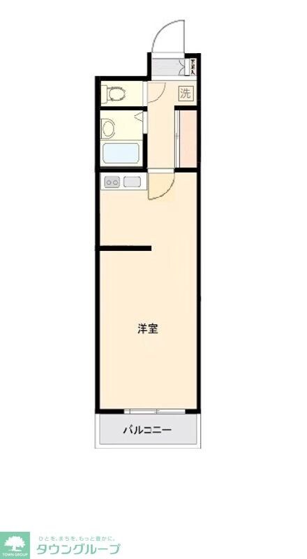 共立リライアンス八王子IIの物件間取画像
