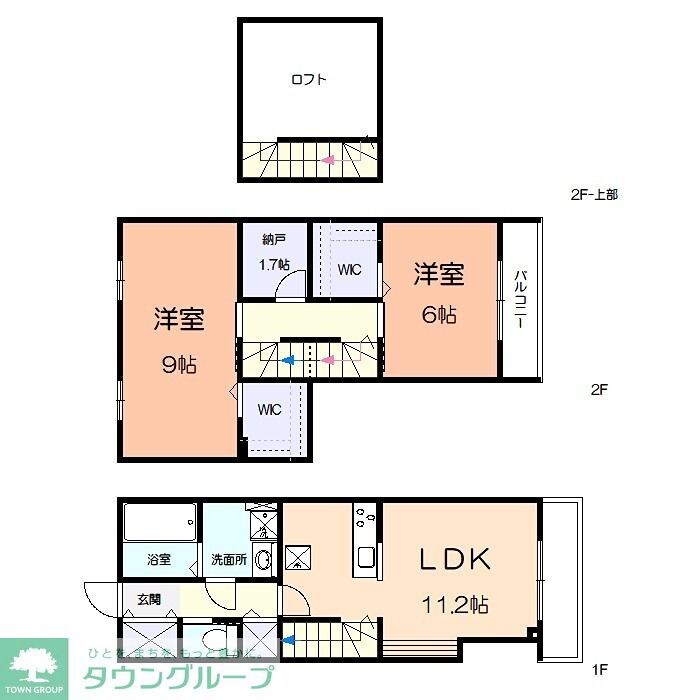 グランルーチェの物件間取画像