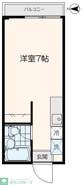 ウィンコーポ北野の物件間取画像