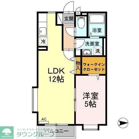 ボヌールの物件間取画像