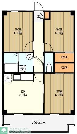 メゾン野上の物件間取画像