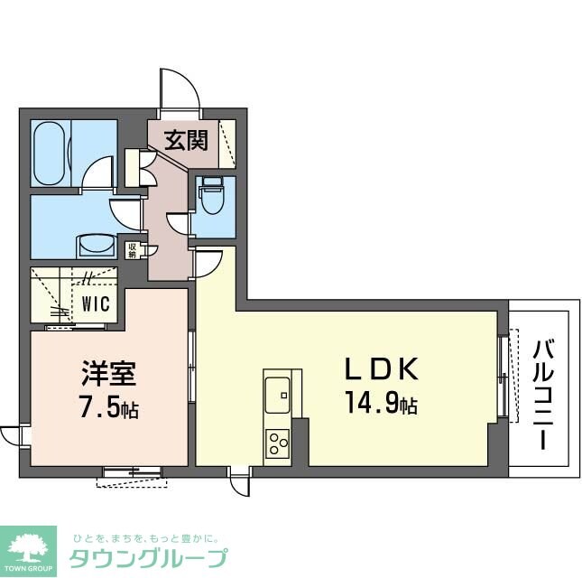 SKY CROSSの物件間取画像