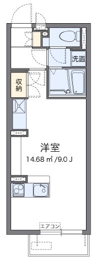 レオネクストボナールの物件間取画像