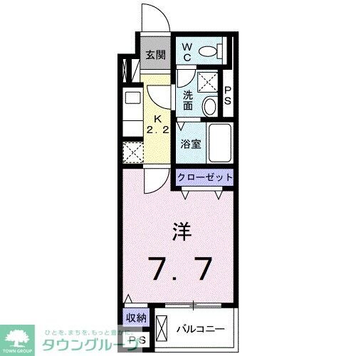 パフュームIIIの物件間取画像