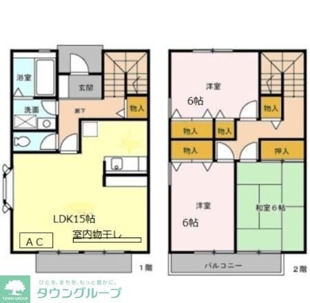ロイヤルガーデン 壱~七番館の物件間取画像