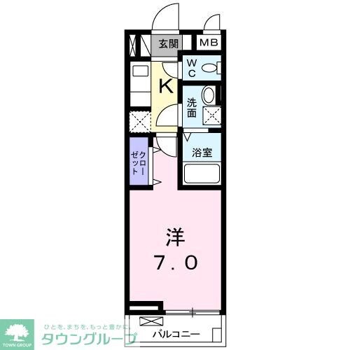 クラッテーロ 八王子の物件間取画像