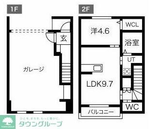 YMオートヴィラB棟の物件間取画像