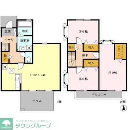 井上邸の物件間取画像