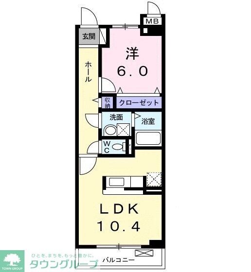 ロイヤル・レジデンス壱番館の物件間取画像