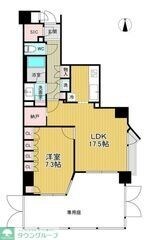 ガーデンズ国立東館の物件間取画像