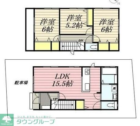 I-wood日吉町の物件間取画像