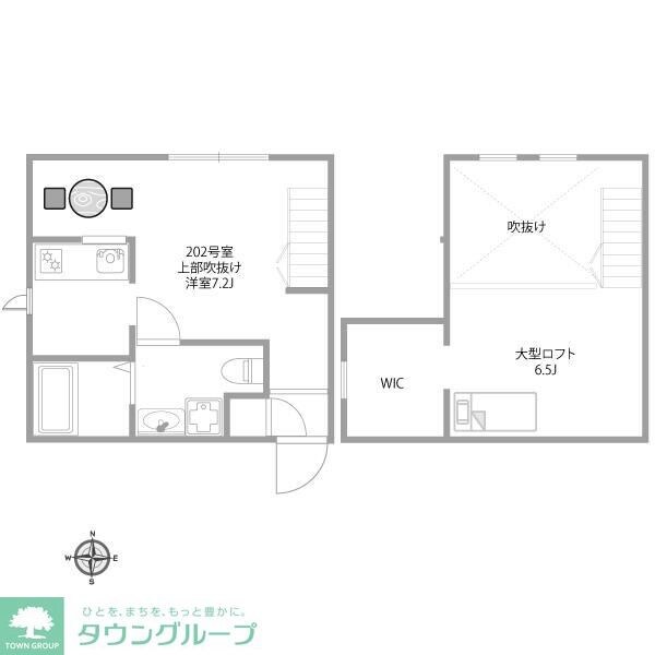 プリマ八王子壱番館の物件間取画像