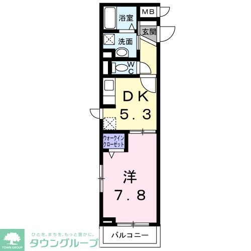ランタナの物件間取画像