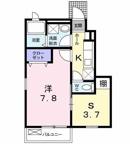 サニー・柴崎の物件間取画像