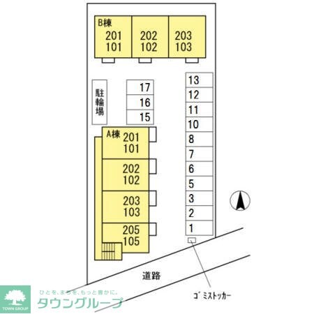 ウィスタリア・ガーデン ABの物件内観写真
