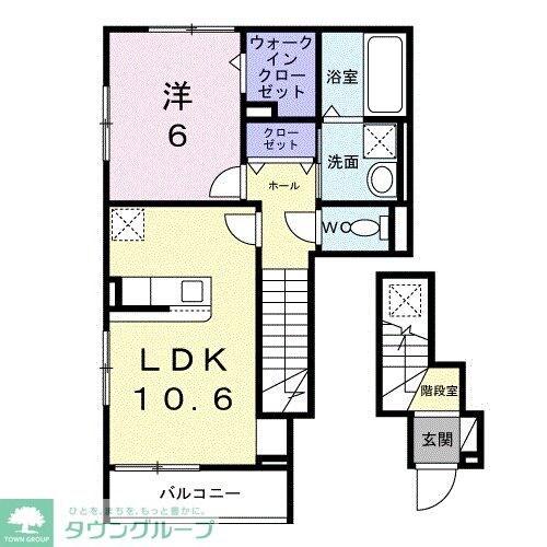 ヒカルサ小平栄町の物件間取画像