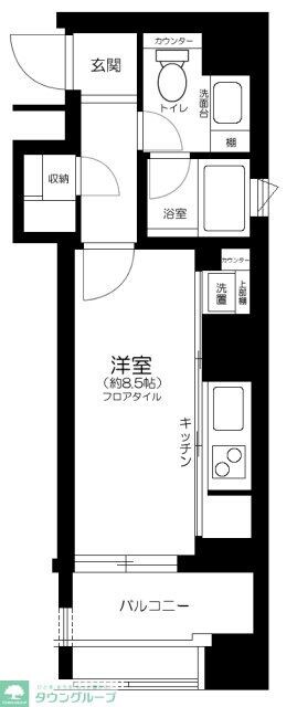 グランプレオ武蔵野の物件間取画像