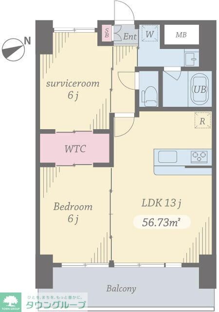 プライムコート立川の物件内観写真
