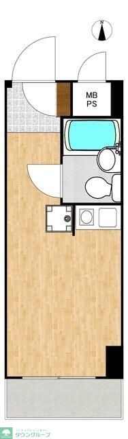 ホワイトキャッスル小金井の物件間取画像