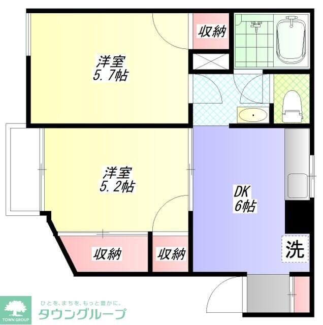 アメニティコウヤマ第8ガーデンの物件間取画像