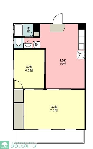 健生ビルの物件間取画像